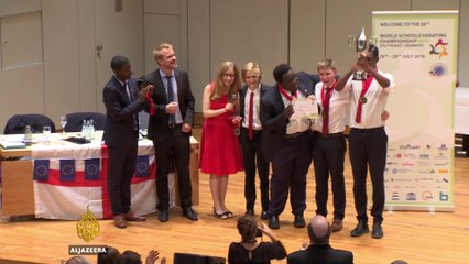England clinches World Schools Debating title