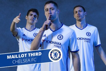 Chelsea dévoile le maillot Third
