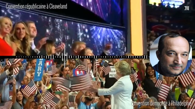 Trump vs. Clinton, une Amérique angoissante face à une Amérique confiante