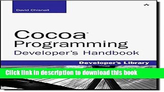 Books Cocoa Programming Developer s Handbook Full Download