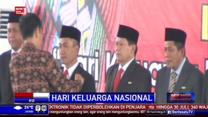 Presiden Jokowi Beri Penghargaan Program Keluarga Sejahtera