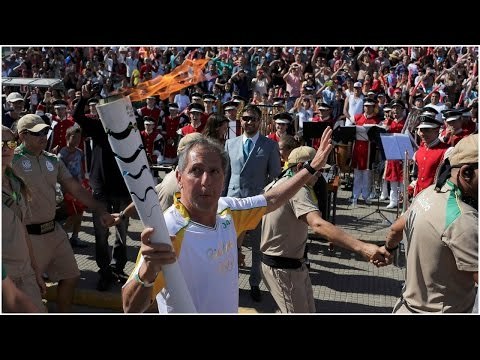 Olympic Torch reaches Rio ahead of opening ceremony