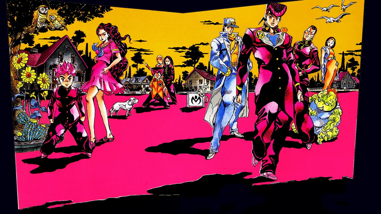 Jojo S Bizarre Adventure All Openings With Sfx Op 1 4 Video Dailymotion