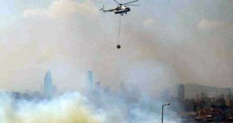 İstanbul'da Bulunan Kenan Evren Kışlası'nda Yangın Çıktı