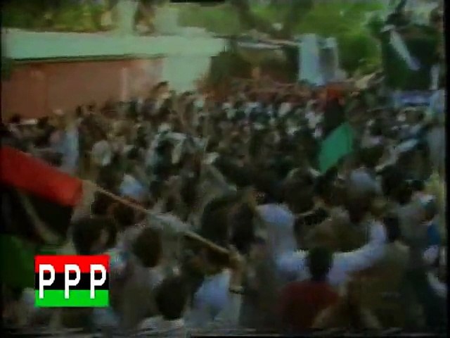 Welcome Benazir 1986 Biggest crowd of political party in pakistan