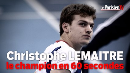 Rio 2016 : découvrez Christophe Lemaitre en 60 secondes