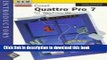 Download Corel Quattro Pro 7 for Windows 95: Introductory Ebook Free