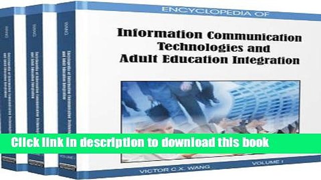 Read Encyclopedia of Information Communication Technologies and Adult Education Integration PDF