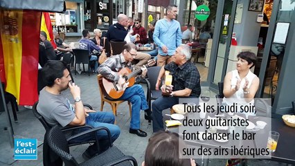 Concert de flamenco improvisé à Troyes