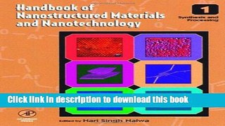 Download Handbook of Nanostructured Materials and Nanotechnology, Five-Volume Set  Ebook Online