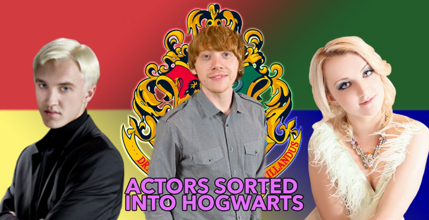 Harry Potter Stars Get Sorted Into Hogwarts Houses