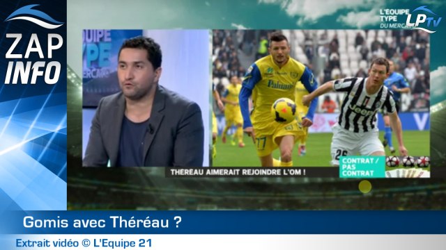 Zap : Théréau avec Gomis en pointe ?