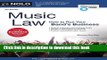 Read Music Law: How to Run Your Band s Business Ebook Free