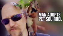 Man Rescues Squirrel, Finds New BFF
