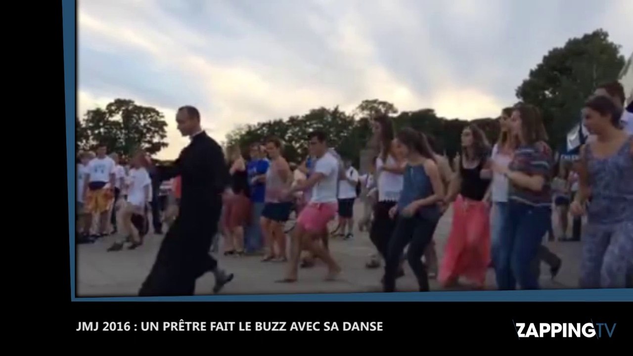 JMJ 2016 : Un prêtre fait le buzz avec sa danse complètement folle (Vidéo)