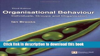 Read Books Organisational Behaviour: Individuals, Groups and Organisation (3rd Edition) Ebook PDF