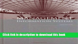 Download Management Information Systems, Sixth Edition  PDF Free