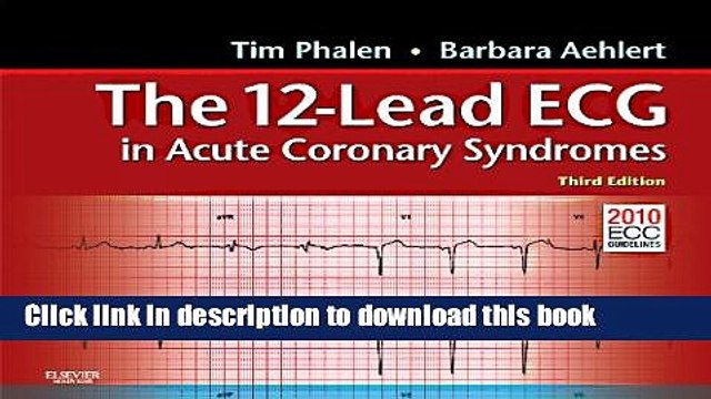 Read The 12-Lead ECG in Acute Coronary Syndromes PDF Free
