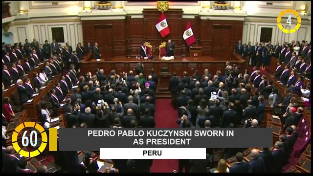 Pedro Pablo Kuczynski Sworn In as Peruvian President