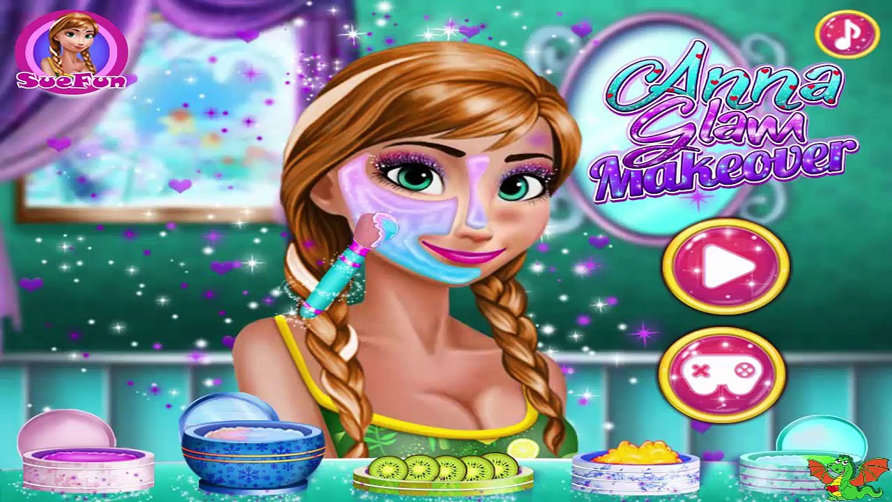 Anna Glam Makeover Game - Disney Princess Video Games For Girls