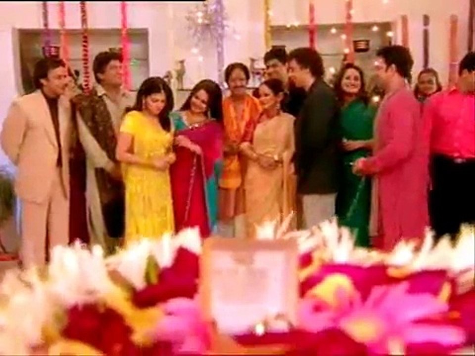 shradha sharma in a tv serial..engagement scene..