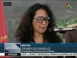 Embajada de Venezuela en Bolivia rinde homenaje a Hugo Chávez