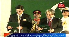 Karachi: Murad Ali Shah takes oath as New Sindh CM