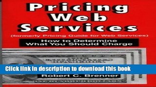 Read Pricing Web Services  Ebook Free