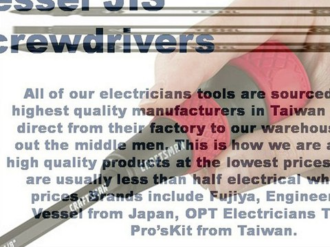 Get Vessel JIS screwdrivers Online