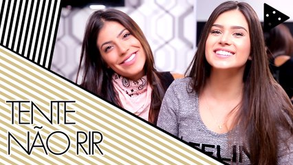 DESAFIO: TENTE NÃO RIR (FLAVIA VS. RACHEL APOLLONIO)
