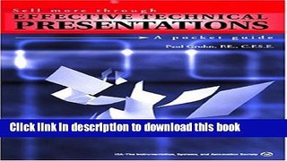 Read Books Sell More Through Effective Technical Presentations: A Pocket Guide Ebook PDF