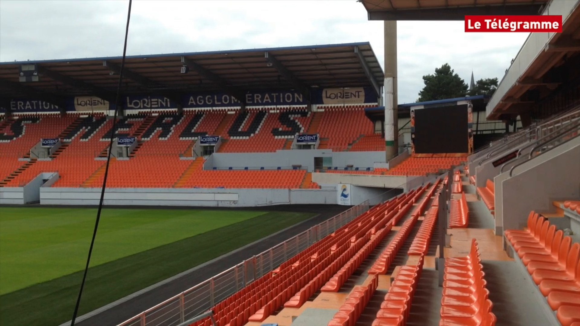 FC Lorient. Le nouveau stade attire les foules - Vidéo Dailymotion