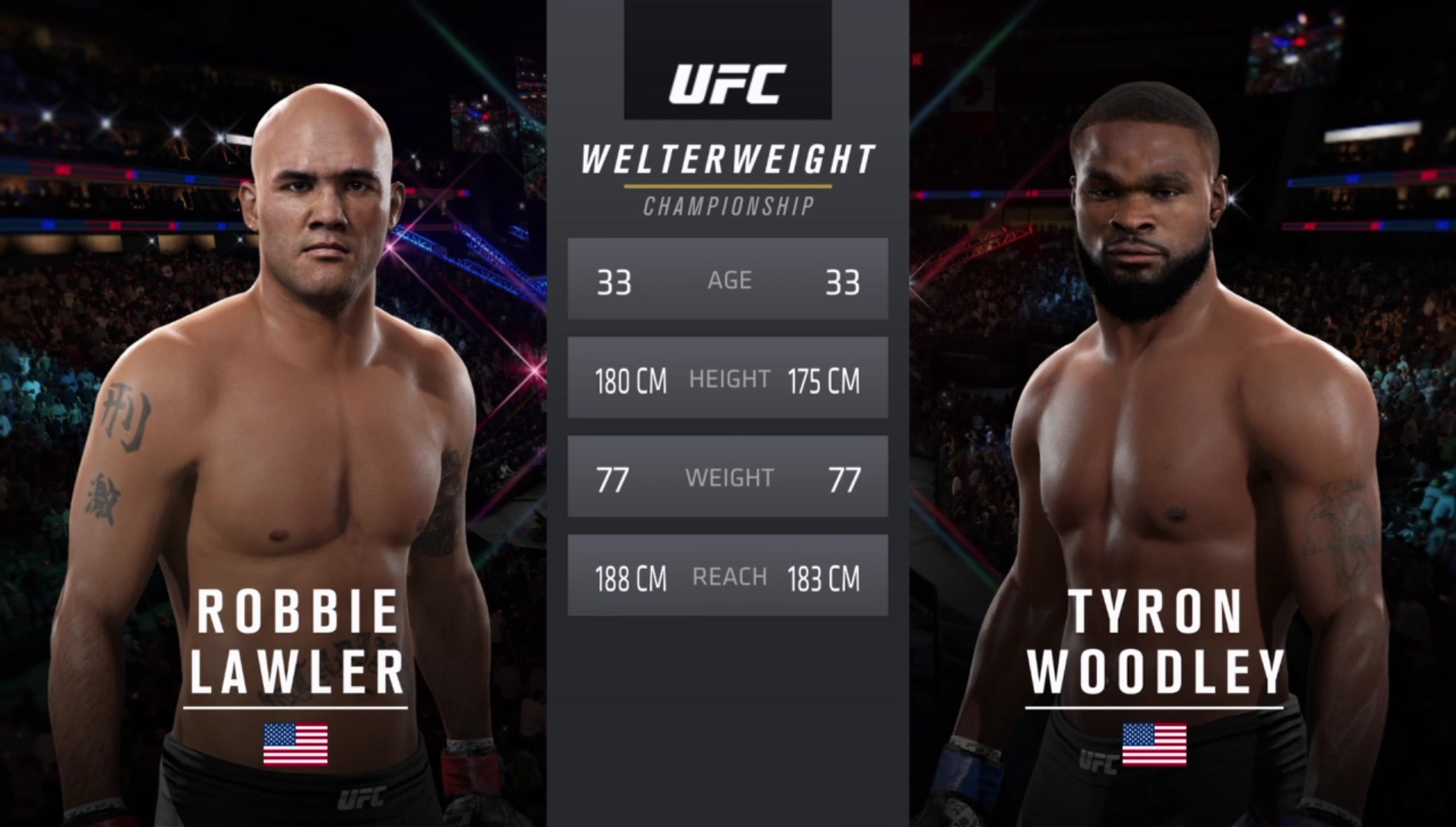 UFC 201 Lawler vs. Woodley Welterweight Championship Match CPU Prediction