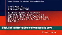 Read Ultra-Low-Power and Ultra-Low-Cost Short-Range Wireless Receivers in Nanoscale CMOS Ebook