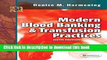 Read Books Modern Blood Banking and Transfusion Practices ebook textbooks