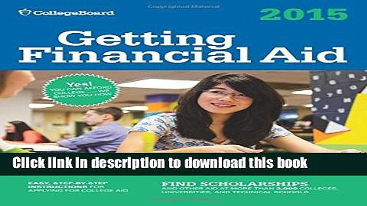 Read Getting Financial Aid 2015 Ebook Free