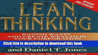 Read Books Lean Thinking: Banish Waste and Create Wealth in Your Corporation, Revised and Updated