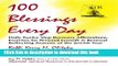 Read Books 100 Blessings Every Day: Daily Twelve Step Recovery Affirmations, Exercises for