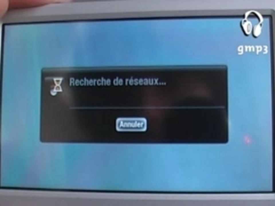 Test Archos 605 Wifi - Menu Paramètres