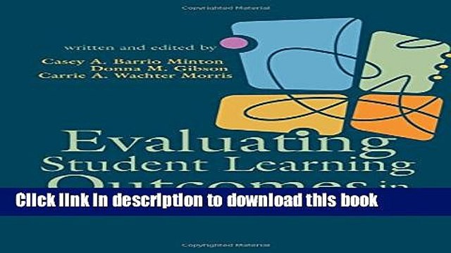 Read Books Evaluating Student Learning Outcomes in Counselor Education ebook textbooks