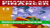 Read Financial Aid Financer: Expert Answers to College Financing Questions Ebook Free
