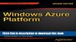 Download Books Windows Azure Platform PDF Free
