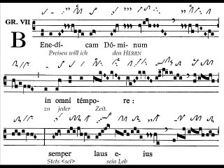 Graduale Benedicam Dominum, Dominica XVIII TpA (18è TO)