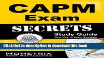 Read Books CAPM Exam Secrets Study Guide: CAPM Test Review for the Certified Associate in Project