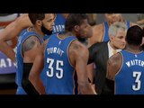 [Xbox One] - NBA 2K16 - [Andrew's Career] - #12 遇上OKC....