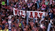Hillary Clinton Accepts Democratic Presidential Nomination at DNC