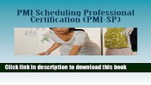 Download Books PMI Scheduling Professional Certification (PMI-SP) E-Book Download