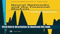 Read Books Neural Networks and the Financial Markets: Predicting, Combining and Portfolio