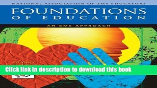 Download Books Foundations of Education: An EMS Approach ebook textbooks
