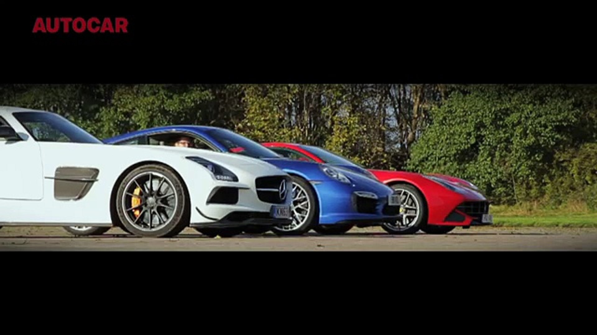 Ferrari F12 Berlinetta Vs Porsche 911 Turbo S Vs Mercedes